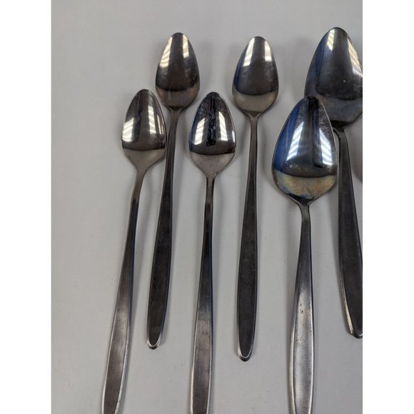 Easterling Set of 24 Stainless Steel Japan Rhineland Teapsoons Tablespoons - Picture 4 of 8